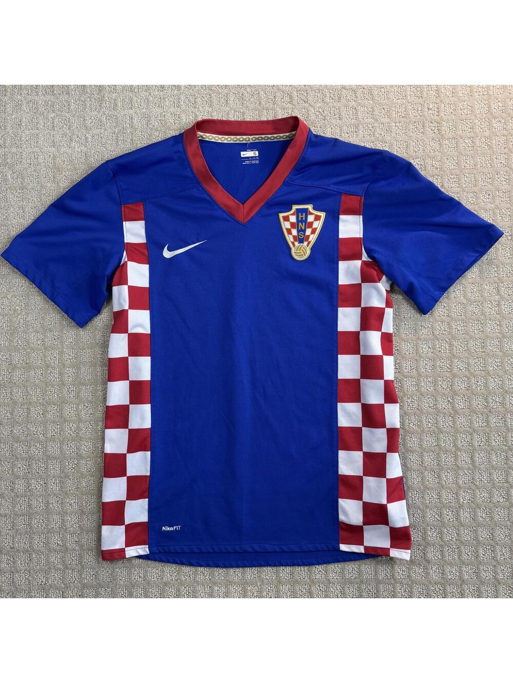 Nike Croatia 2007 Away Soccer Jersey Small